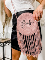 personalized gift, gift for her, bridesmaid gifts, wedding gift, makeup bag, bridesmaid bag,
personalized bag, gifts for bride, boho bag, crochet purse, bride bag