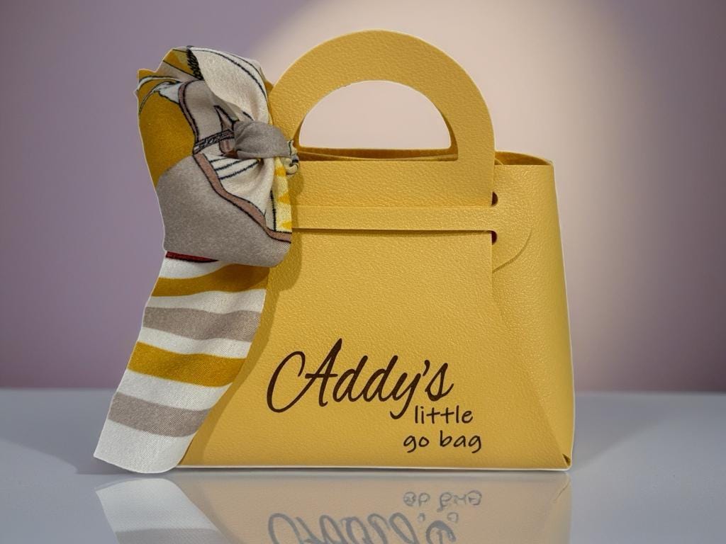 Bridal Party Gift Set Custom Logo Wedding Favor Bag Silk Scarf Bundle Collection Premium Faux Leather Design Elegant Bridesmaid Thank You Present Multiple Colors Available Beautiful Keepsake Package Wedding Party Essential Personalized
