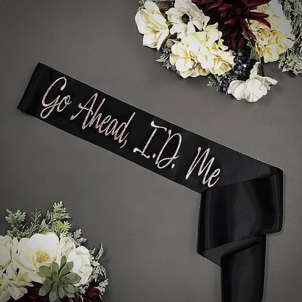 Personalized 21st Birthday Sash: Custom Satin Party Gift