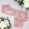 Lace Sash - Bride To Be Sash - Bachelorette Sash - Bachelorette Party - Bachelorette Party Sash - Bridesmaid Sash - Bride Gift - - LLD Gifts by Lauren Lash