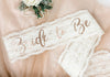 Lace Sash - Bride To Be Sash - Bachelorette Sash - Bachelorette Party - Bachelorette Party Sash - Bridesmaid Sash - Bride Gift - - LLD Gifts by Lauren Lash