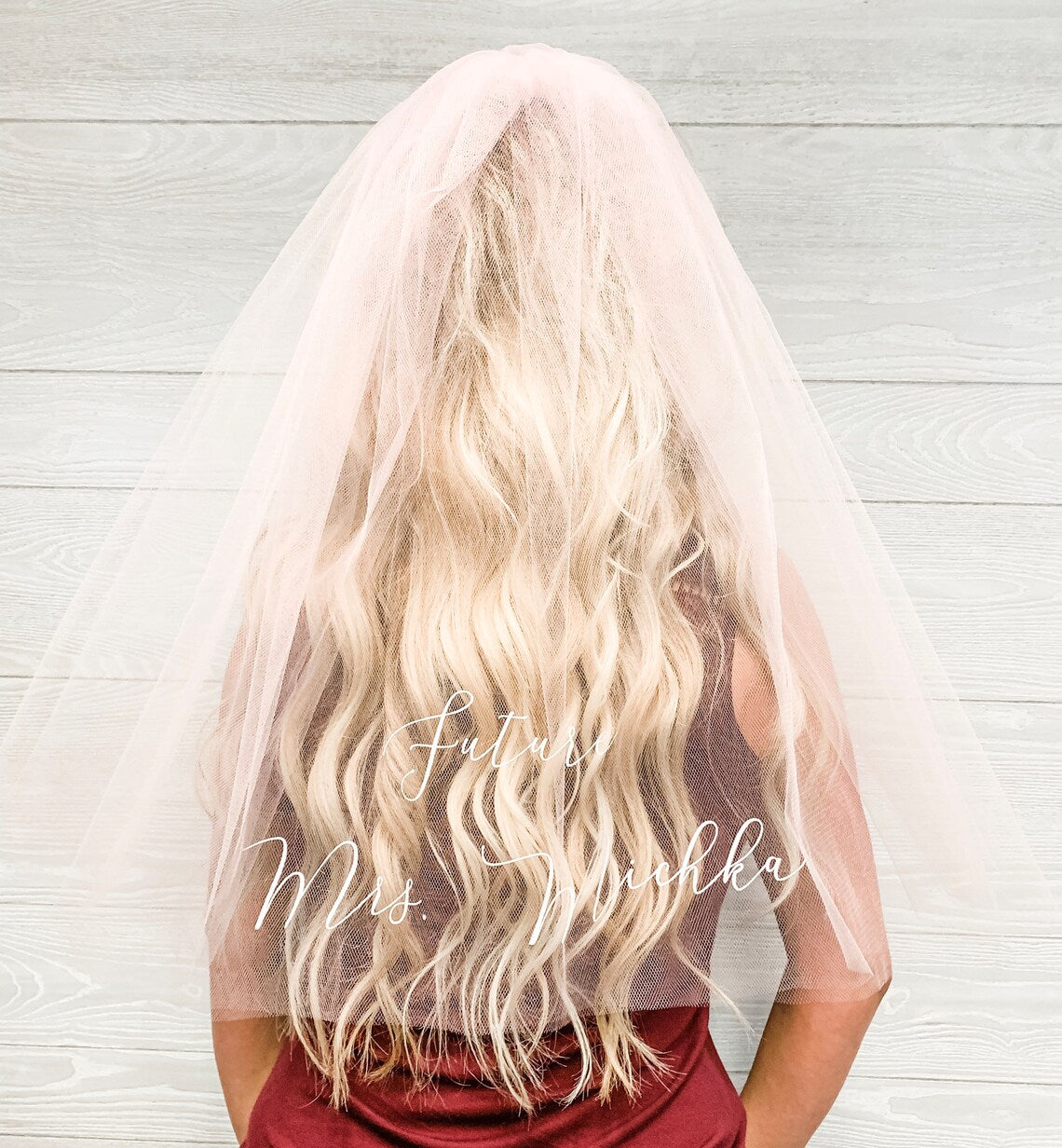 Bride Headband Veil - Bachelorette Veil - Bride To Be Veil - Future Mrs. Veil - LLD Gifts by Lauren Lash