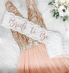 Lace Sash - Bride To Be Sash - Bachelorette Sash - Bachelorette Party - Bachelorette Party Sash - Bridesmaid Sash - Bride Gift - - LLD Gifts by Lauren Lash