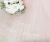 Bride Headband Veil - Bachelorette Veil - Bride To Be Veil - Future Mrs. Veil - LLD Gifts by Lauren Lash