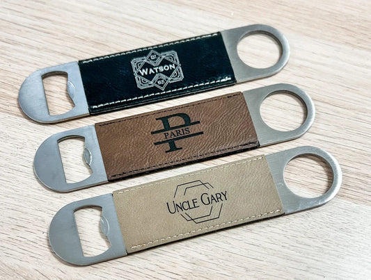 Bottle Opener, Personalized Bottle Opener, Groomsman Gift , Wedding gift, Custom Bottle Opener, Bar-Tending Gifts, Wedding Favors - LLD Gifts by Lauren Lash