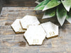 Personalized Cheese Board Set - Marble with Gold Edge