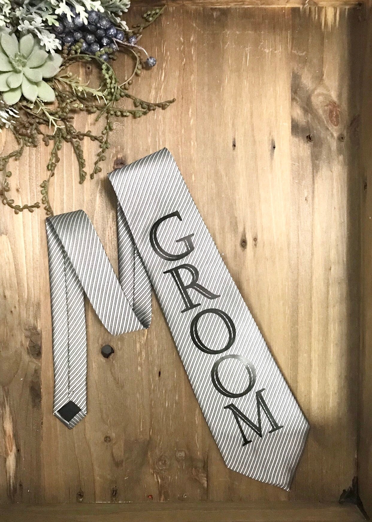 Bachelor Party Decor - Grooms Tie