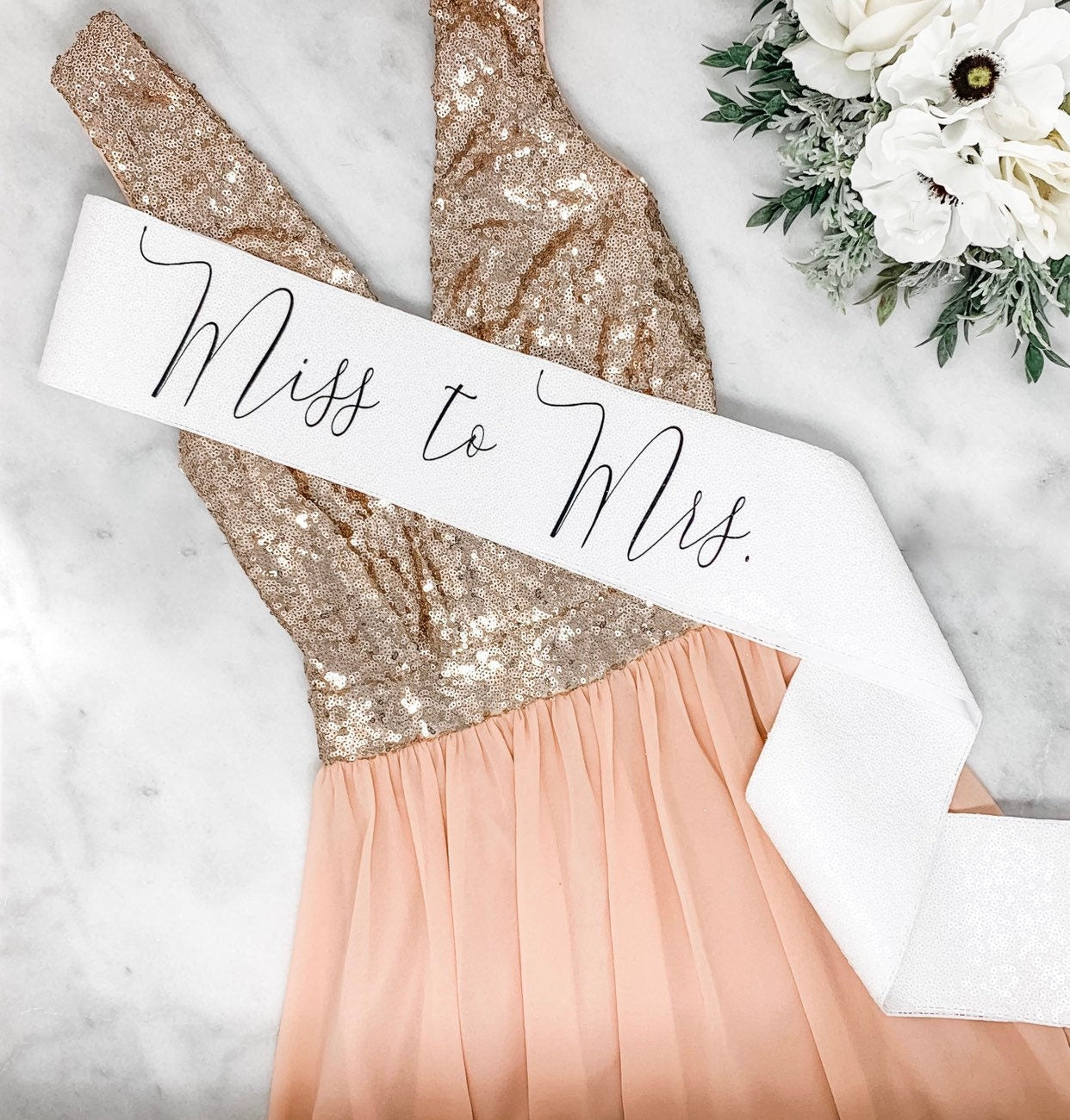 Bride to Be Sash  Bachelorette Sash  Sequin