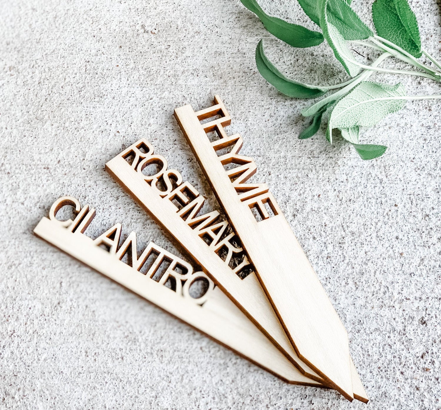 Plant Labels  SOLID WOOD