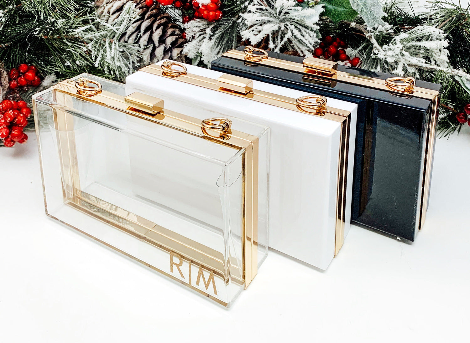 Personalized Clear Acrylic  Bag