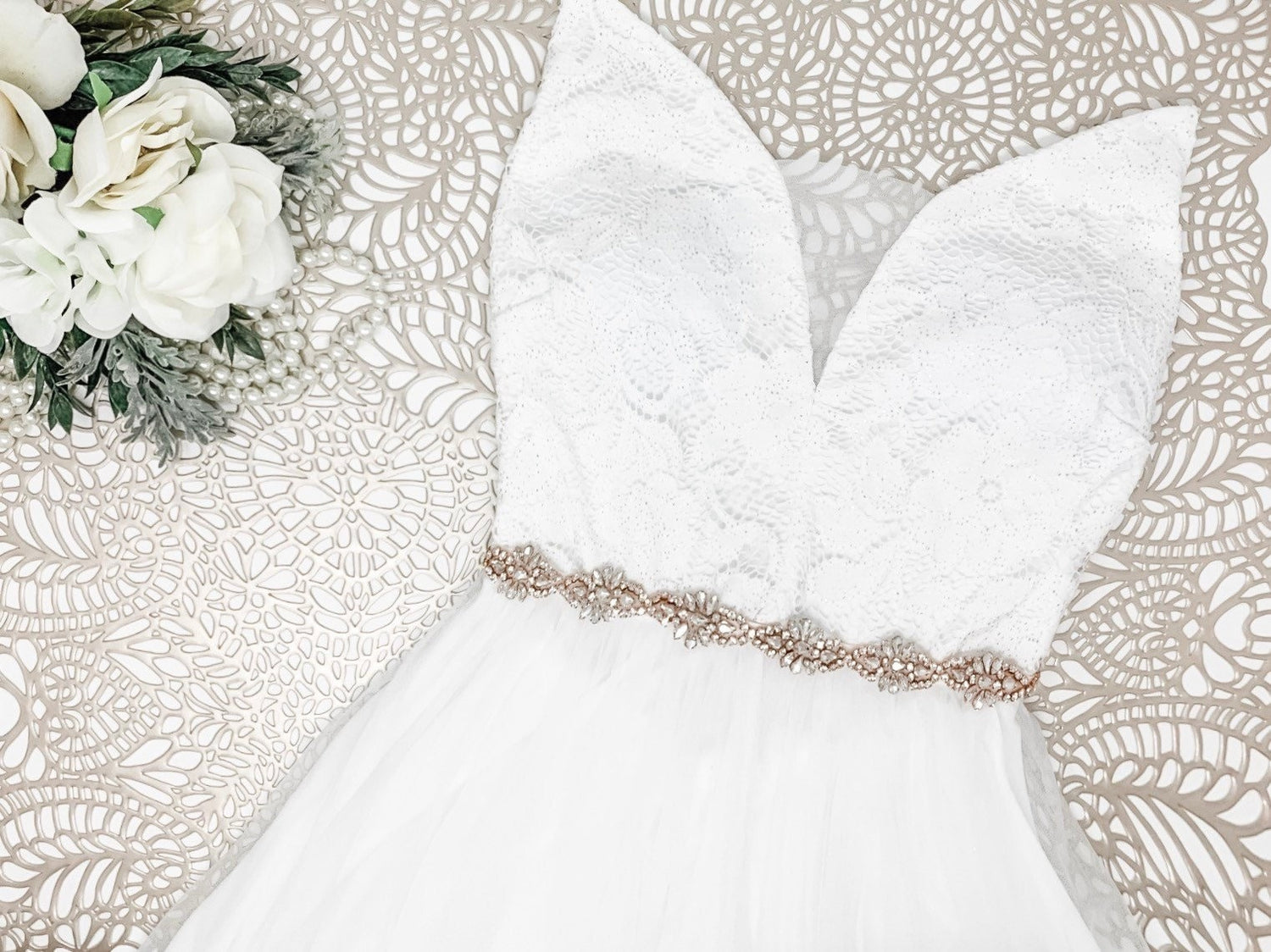 Rose Gold Crystal Belt  Style: EMMA
