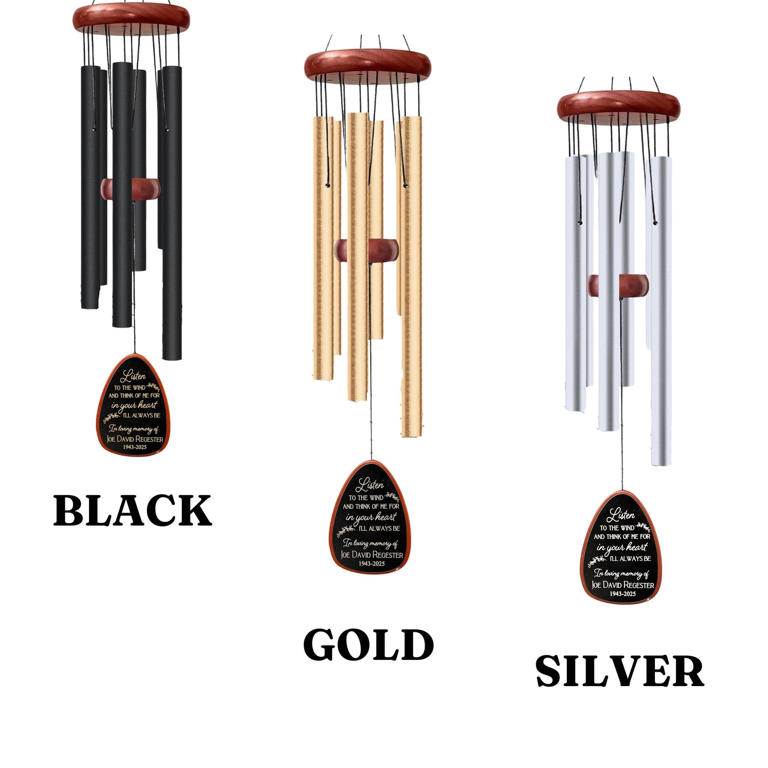 Personalized Gift Memorial Wind Chimes Garden Decor Sympathy Gifts Wind Chime Pet Memorial Gift Bereavement Gift Custom Sign Unique Gift