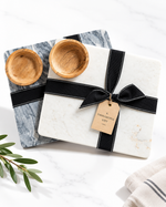 Personalized marble entertaining set realtor closing gift