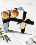 Marble Entertaining Set personalized realtor closing gift